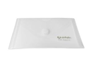 DOSIER SOBRE GRAFOPLAS PP ECOPLAS VELCRO 62x105mm (TARJETA) TRANSPARENTE