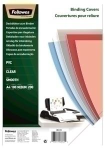 TAPA ENCUAD. FELLOWES A4 0,20 MM PVC CRISTAL C/100 /5376102