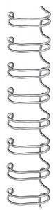 CANUTILLO metal WIRE-O FELLOWES (34 anillas paso 3:1) 14 mm PLATA CAJA de 100
