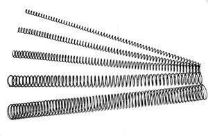 ESPIRAL METALICA paso 64 (5:1) NEGRO 50 mm CAJA de 25