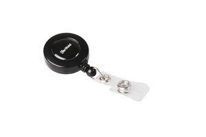 CORDON EXTENSIBLE TARIFOLD YO-YO PARA FUNDA DE IDENTIFICACION BLACK LINE CON BROCHE 60 cm PAQUETE de 10