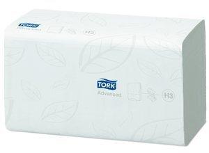 TOALLA SECAMANOS TORK PLEGADA EN V CELULOSA 23x24,8 cm. 2 CAPAS PAQUETE de 250