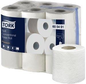 PAPEL HIGIENICO DOMESTICO TORK PREMIUM SUAVE 2 CAPAS 22,9 METROS