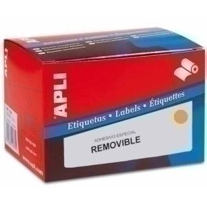 ETIQUETAS MANUAL ROLLO APLI 10084 PVP REM.12X18 /10085