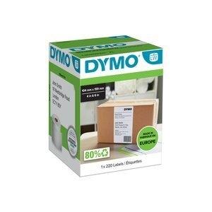 ETIQUETAS DYMO LABEL WRITER 104x159 mm ROLLO 220 uds.PAPEL BLANCO ENVIO máquina 4XL