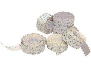 ETIQUETAS de PRECIOS METO Nº2 ADH.NORMAL 26x12 mm BLANCO ROLLO 1.500 uds.