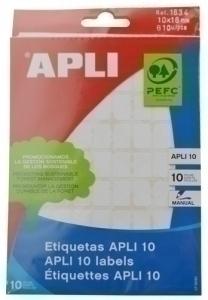 ETIQUETAS MANUAL BOLSA APLI 01634 10H 10X16 /1634