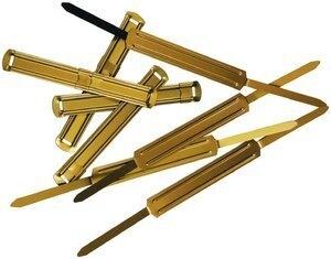 FASTENER INGRAF METAL DORADO (Caja de 50)