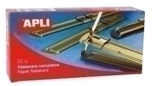 FASTENER APLI METAL DORADO C/50 /11831