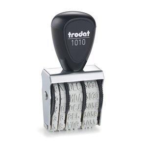 FECHADOR ent.MANUAL TRODAT 1010 4 mm.