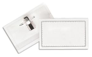 FUNDA DISTINT.GRAF.PVC IMPERDIBLE+PINZA OC. PAQUETE de 50