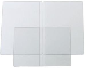 FUNDA CARNET IBERP.PVC MENU 150  DOBL.4º PAQUETE de 50