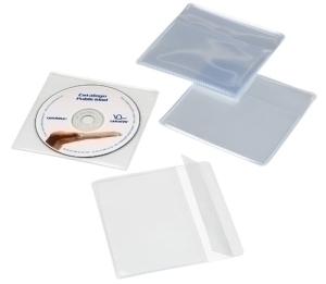 FUNDA CD/DVD CARCHIVO PP SOLAPA PACK DE 20