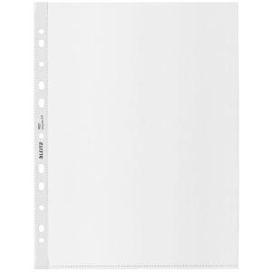 FUNDA MULTITALADRO LEITZ RECYCLE GRAN CAPACIDAD PP 100  PIEL de NARANJA A4+ 11 TAL. BOLSA de 25