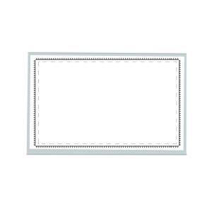 FUNDA DISTINTIVO FOROFIS con PINZA+IMPERDIBLE 57x90mm PAQUETE de 50