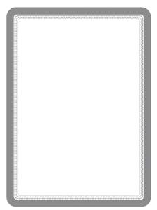 FUNDA PORTA CARTELES TARIFOLD MAGNETO SOLO A3 VERTICAL/HORIZONTAL PLATA PACK de 2