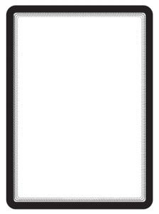FUNDA PORTA CARTELES TARIFOLD MAGNETO SOLO A3 VERTICAL/HORIZONTAL NEGRO PACK de 2