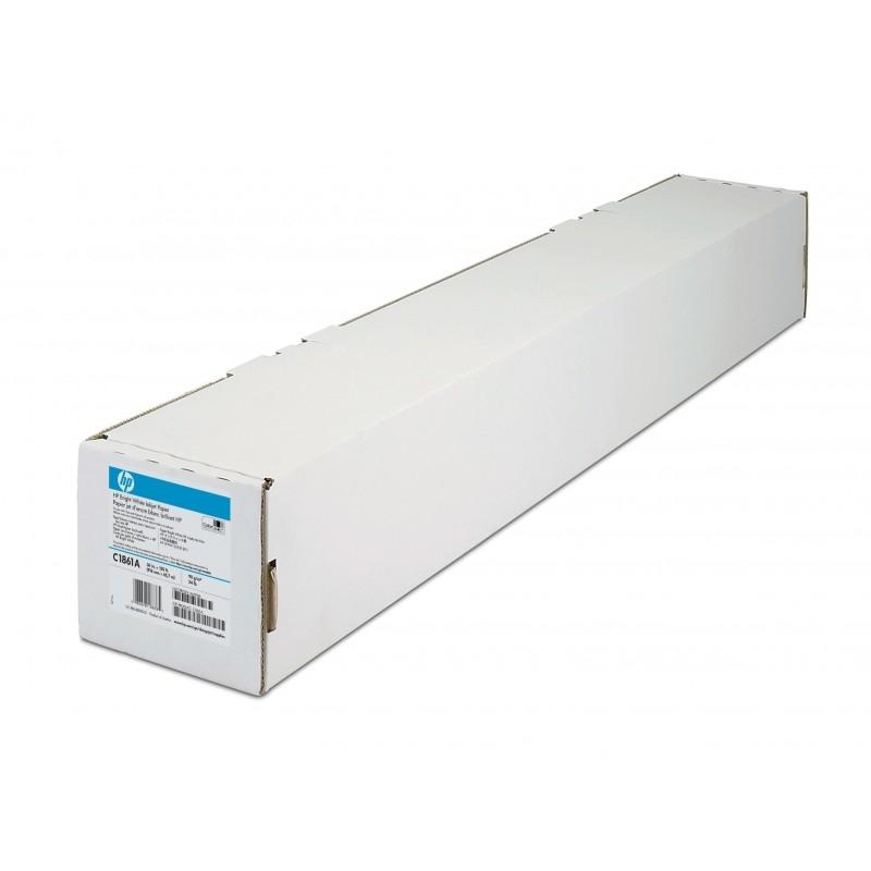 PAPEL PLOTTER HP A0 BLANCO BRILLO 90g ROLLO 45,7M /Q1444A