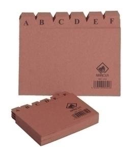 INDICE CARTON PARA FICHERO 75X125MM Nº2 /3102/10502