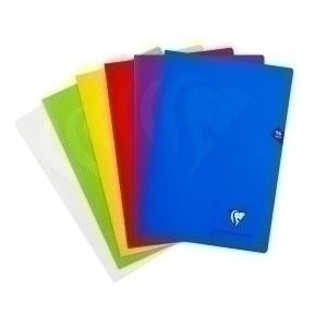 LIBRETA CLAIREFONTAINE POLIPROLILENO A4 48 HJS. 5X5
