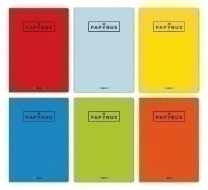 LIBRETA PAPYRUS A5+ 48h 90g GOFRADA PAUTA 2,5 COL.SUR.