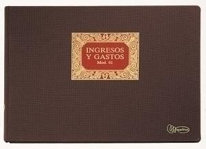 LIBRO CONTABILIDAD Fº Nº 61 INGRESOS Y GASTOS /MR5061