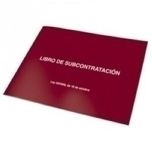 LIBRO SUBCONTRATACION DOHE (NUEVO) A4 APAISADO 10H CASTELLANO