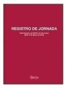 MQR LIBRO REGISTRO JORNADA LABORAL Fº 40h /MR5090/