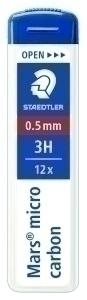 MINAS  STAEDTLER 250 MARS MICRO CARBON 0,5 - 3H (TUBO de 12)