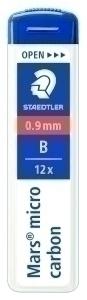 MINAS  STAEDTLER 250 MARS MICRO CARBON 0,9 - B (TUBO de 12)