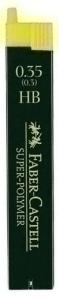 MINAS  FABER-CASTELL SUPERPOLYMER 0,35 - HB (TUBO de 12)