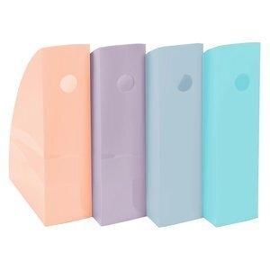 REVISTERO PLASTICO EXACOMPTA MAG-CUBE AQUAREL SET de 4
