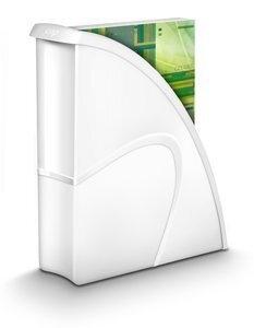 REVISTERO PLASTICO CEP 674+G GLOSS 674 80mm BLANCO