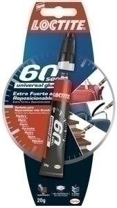 PEGAMENTO UNIVERSAL LOCTITE 60 SEGUNDOS 20g