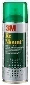 PEGAMENTO en SPRAY 3M 400ml MOUNT REMOVIBLE INDEFINIDAMENTE (bote VERDE)