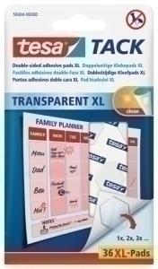 PUNTO ADHESIVO TRANSP. XL TESA TACK 36 UND /59404