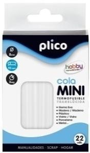 COLA TERMOFUSIBLE en BARRA PLICO MINI blister de 22