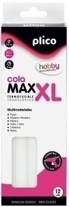COLA TERMOFUSIBLE en BARRA PLICO MAX-XL blister de 12