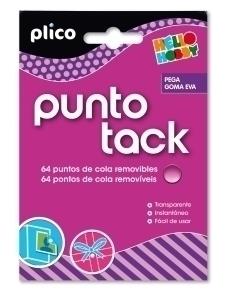 PUNTOS ADHESIVOS BLU-TACK PUNTO TACK 64 UDS. /1693