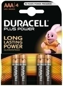 PILAS DURACELL AAA PLUS (MN2400-LR03) BLISTER DE 4