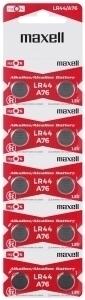 PILAS MAXELL MICRO LR0044W 1,5V M473 BLIS/10 /LR0044-B10 MXL