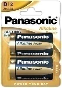 PILAS PANASONIC ALKALINE POWER D LR20 BLISTER DE 2