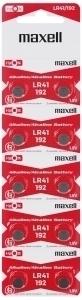 PILAS MAXELL MICRO LR0041W 1,5V (M610) BLISTER DE 10