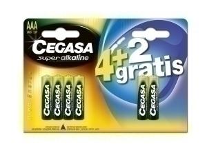 PILAS CEGASA AAA PLUS MN2400-LR03 BLIS/6 4+2 GRATIS /323608