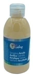 PINTURA ACRILICA TCOLORS 250 ML BOTELLA SAMON/CARNE /34445