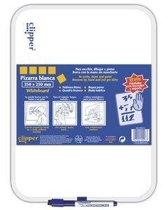 PIZARRA BLANCA CLIPPER 25x35 cm (GRANDE)