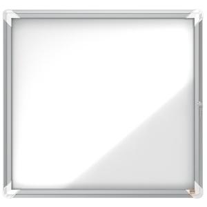 VITRINA NOBO DE EXTERIOR BLANCA MAGN. PARA 6 HOJAS A4 /1902578