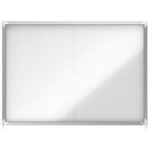 VITRINA NOBO de INTERIOR BLANCA MAGNETICA para 18 hojas A4