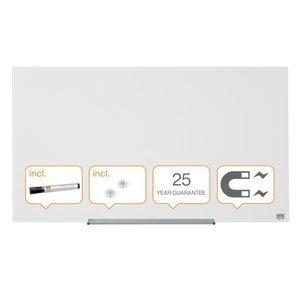 PIZARRA CRISTAL MAGNETICA NOBO DIAMOND  993x559 BLANCA