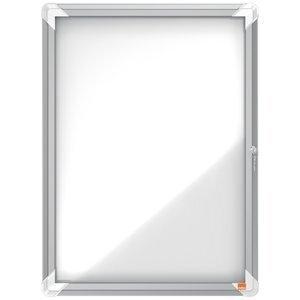 VITRINA NOBO de INTERIOR BLANCA MAGNETICA para  4 hojas A4